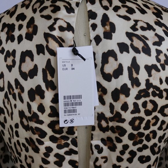 H&M Leopard Print Dress - NWT - Picture 9 of 12
